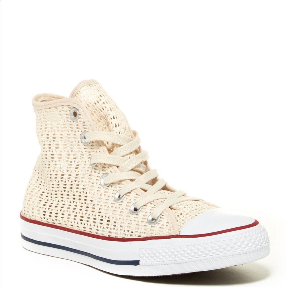 🆕 Converse Chuck Taylor All Star Crochet Hi Top - Picture 2 of 8